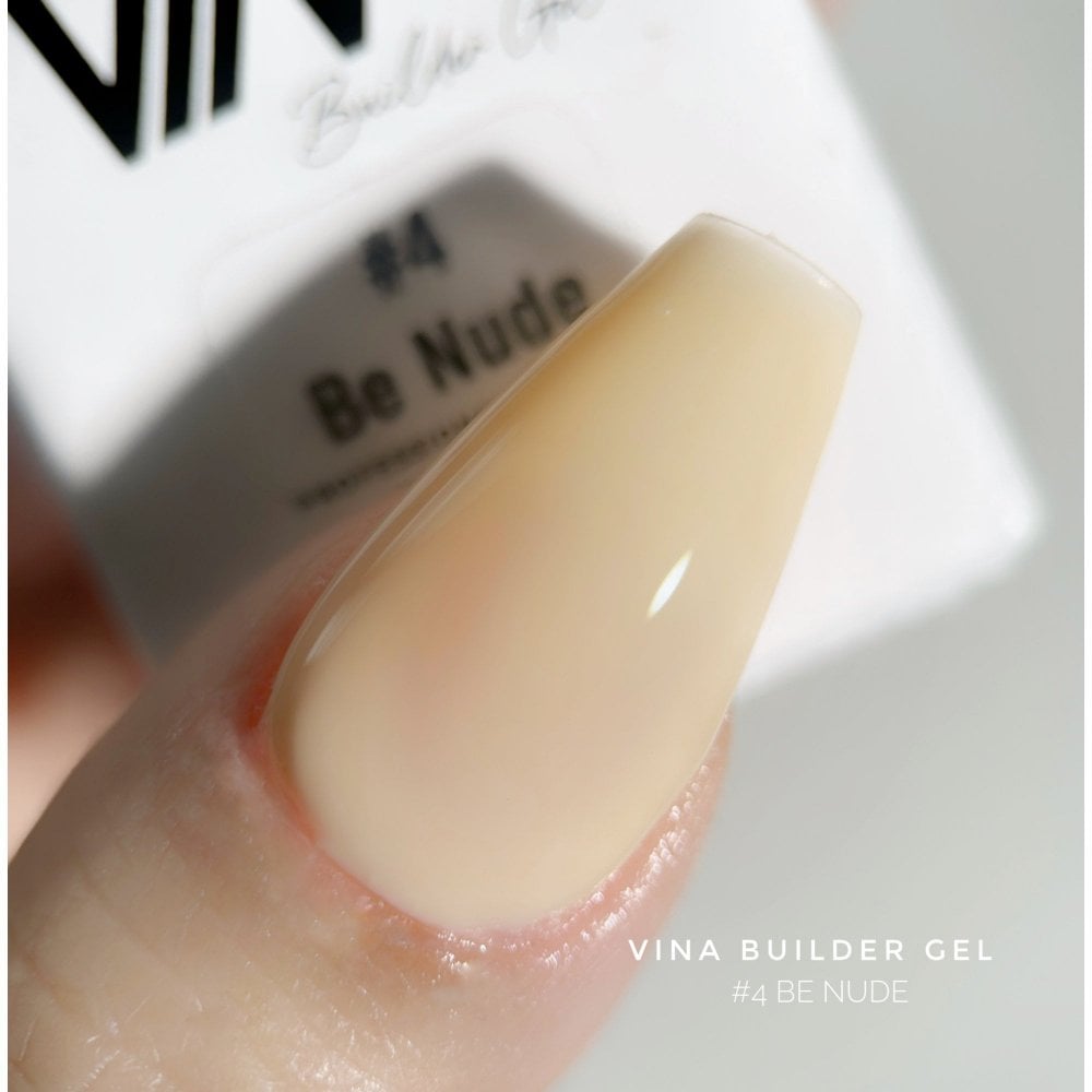 VINA BUILDER GEL 12ML - #4 (BE NUDE)