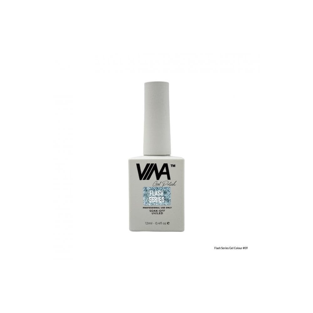 GEL COLOR VINA FLASH SERIES 12ML - AZUL CLARO