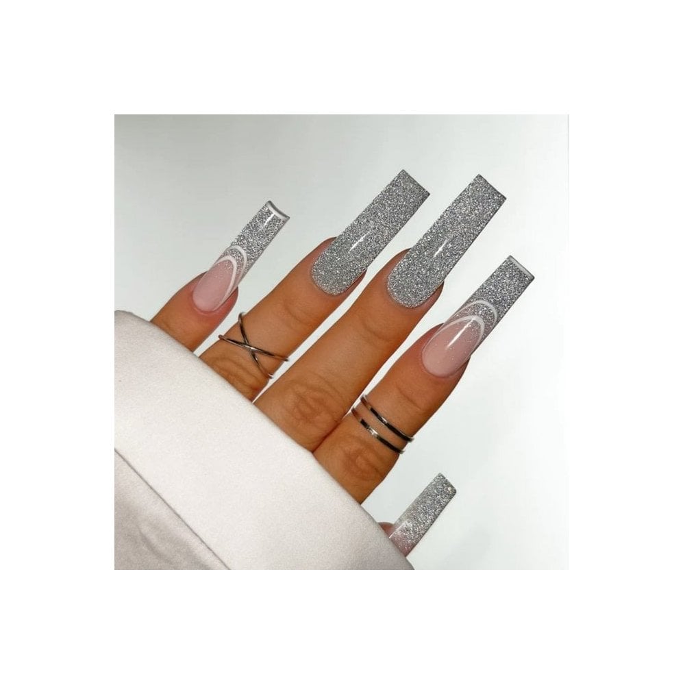 GEL COLOR SERIE VINA FLASH 12ML - HOLO PLATA