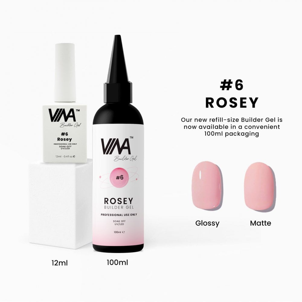 VINA BUILDER GEL 100ML - #6 (ROSEY)