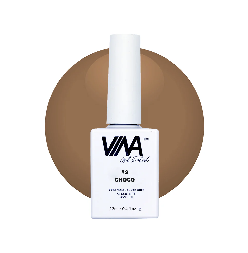VINA Sheer Gel Colour 12ml - #3 Choco