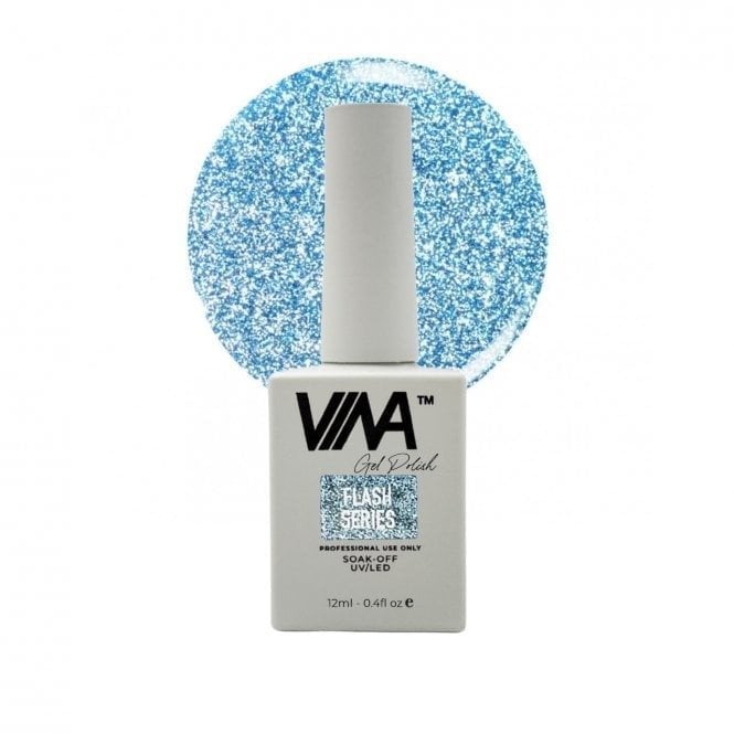 GEL COLOR VINA FLASH SERIES 12ML - AZUL CLARO