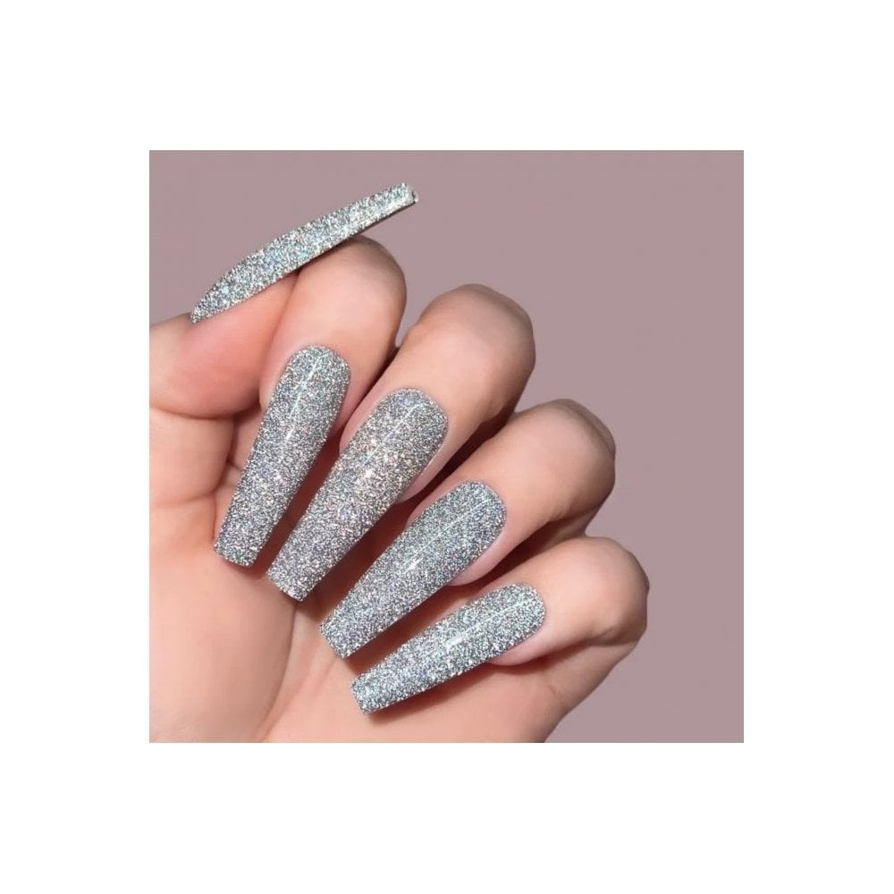 VINA FLASH SERIES GEL COLOUR 12ML - SILVER HOLO
