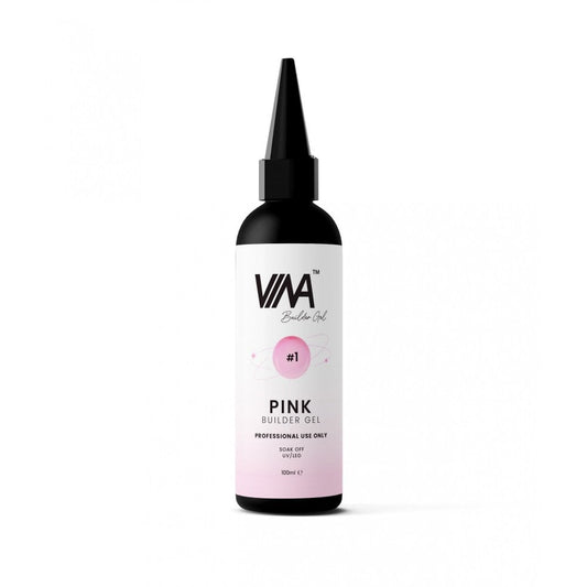 VINA BUILDER GEL 100ML - #1 (PINK)