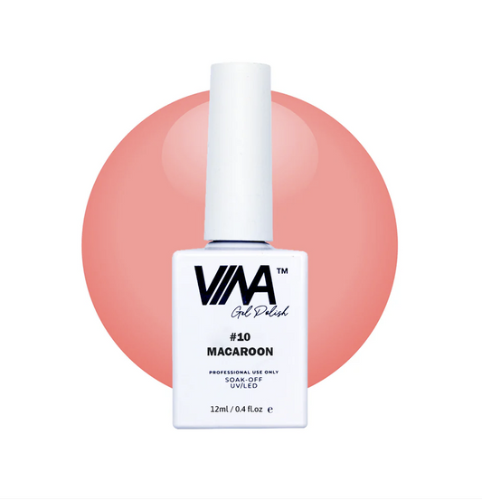 VINA Sheer Gel Colour 12ml - #10 Macaroon
