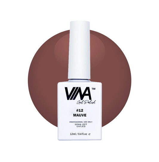 VINA Sheer Gel Colour 12ml - #12 Mauve