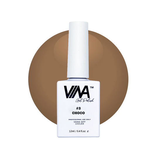 VINA Sheer Gel Colour 12ml - #3 Choco